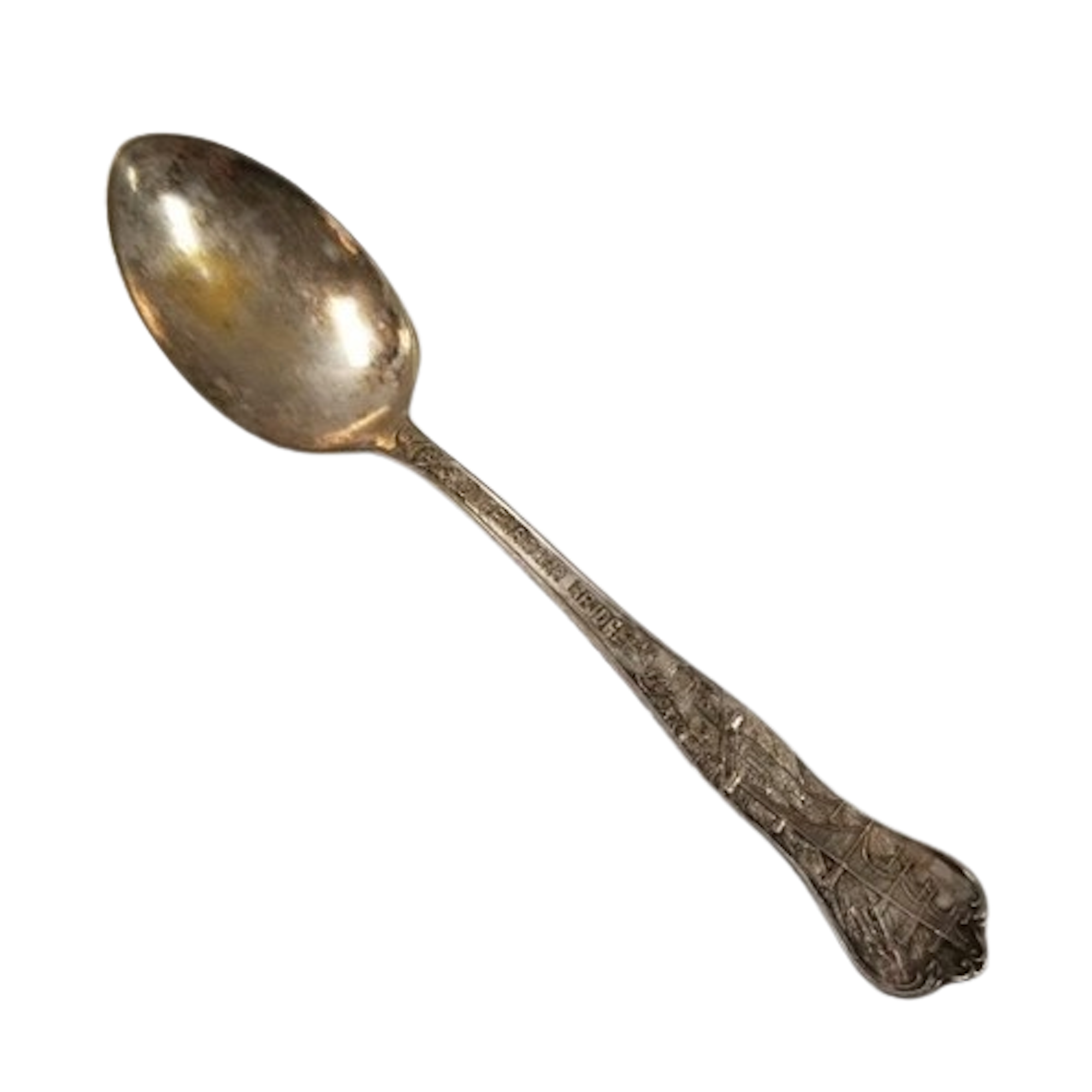 1872-1915 Commemorative New York City’s Queensboro Bridge Silverplate Spoon, commissioned by Bloomingdale\'s Department Store